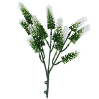 Artificial Small White Lavender UV Resistant 26cm Kings Warehouse 