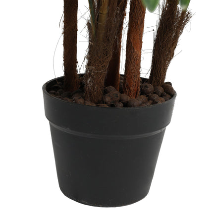 Artificial Wide Leaf Fan Palm Tree 90cm Kings Warehouse 