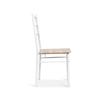 Artiss 3 Piece Dining Set - Natural Kings Warehouse 