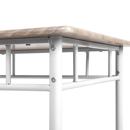 Artiss 3 Piece Dining Set - Natural Kings Warehouse 