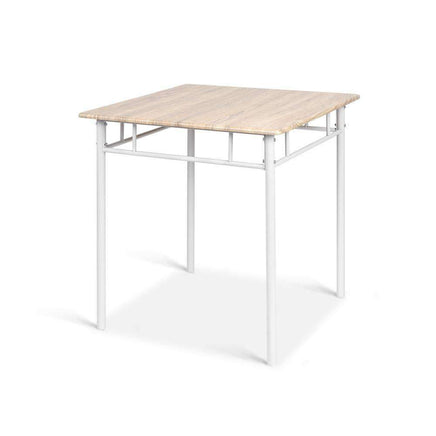 Artiss 3 Piece Dining Set - Natural Kings Warehouse 