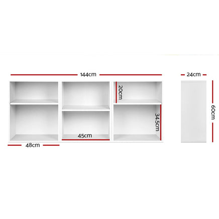 Artiss 3 Piece Storage Shelf Storage Supplies Kings Warehouse 