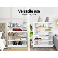 Artiss 6-Tier Shoe Rack Cabinet - White Living Room Kings Warehouse 