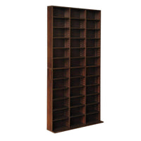 Kings Adjustable Book Storage Shelf Rack Unit - Expresso