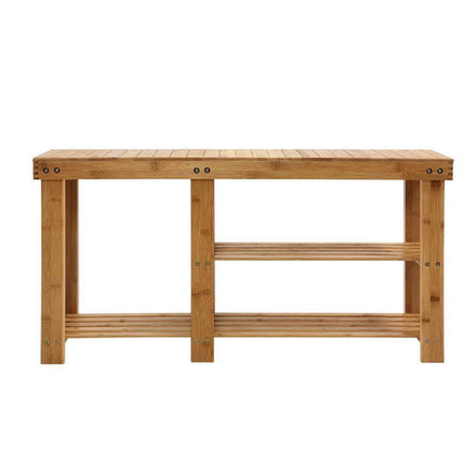 Artiss Bamboo Shoe Rack Bench Living Room Kings Warehouse 