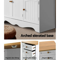 Artiss Buffet Sideboard Storage Cabinet Kitchen Cupboard Drawer Table Hallway Dining Kings Warehouse 