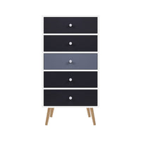 Artiss Chest of Drawers Dresser Table Tallboy Storage Cabinet Furniture Bedroom Artiss Kings Warehouse 