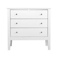 Artiss Chest of Drawers Storage Cabinet Bedside Table Dresser Tallboy White Bedroom Kings Warehouse 