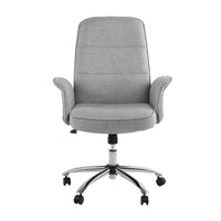 Artiss Fabric Office Chair Grey Office Supplies Kings Warehouse 