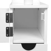 Artiss Freestanding Bathroom Storage Cabinet - White Kings Warehouse 