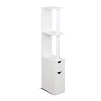 Kings Freestanding Bathroom Storage Cabinet - White