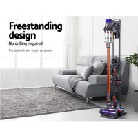 Artiss Freestanding Dyson Vacuum Stand Rack Holder for Dyson V6 V7 V8 V10 V11 V12 Black Kings Warehouse 