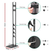 Artiss Freestanding Dyson Vacuum Stand Rack Holder for Dyson V6 V7 V8 V10 V11 V12 Black Kings Warehouse 