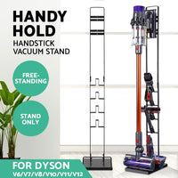 Artiss Freestanding Dyson Vacuum Stand Rack Holder for Dyson V6 V7 V8 V10 V11 V12 Black Kings Warehouse 