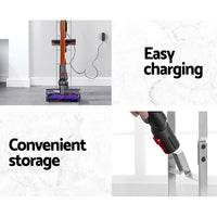 Artiss Freestanding Dyson Vacuum Stand Rack Holder for Dyson V6 V7 V8 V10 V11 V12 Silver Kings Warehouse 