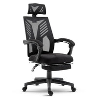 Artiss Gaming Office Chair Computer Desk Chair Home Work Recliner Black Office Kings Warehouse 