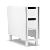 Artiss Gateleg Dining Table Kings Warehouse 