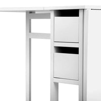Artiss Gateleg Dining Table Kings Warehouse 