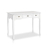 Kings Hall Console Table Hallway Side Dressing Entry Wooden French Drawer White