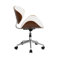 Artiss Leather Office Chair White Office Supplies Kings Warehouse 