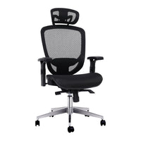 Artiss Office Chair Gaming Chair Computer Chairs Mesh Net Seating Black Office Supplies Kings Warehouse 