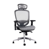 Artiss Office Chair Gaming Chair Computer Chairs Mesh Net Seating Grey Office Supplies Kings Warehouse 