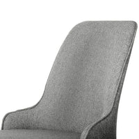 Artiss Set of 2 Fabric Dining Chairs - Grey Kings Warehouse 