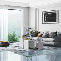 Artiss Set of 3 Nesting Tables Living Room Kings Warehouse 