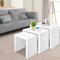 Artiss Set of 3 Nesting Tables Living Room Kings Warehouse 