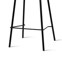 Artiss Set of 4 Metal Bar Stools - Black Bar Stools & Chairs Kings Warehouse 
