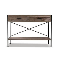 Kings Wooden Hallway Console Table - Wood