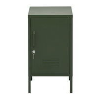 ArtissIn Metal Locker Storage Shelf Filing Cabinet Cupboard Bedside Table Green bedroom furniture Kings Warehouse 