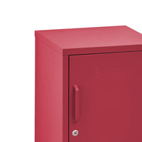 ArtissIn Metal Locker Storage Shelf Filing Cabinet Cupboard Bedside Table Pink bedroom furniture Kings Warehouse 