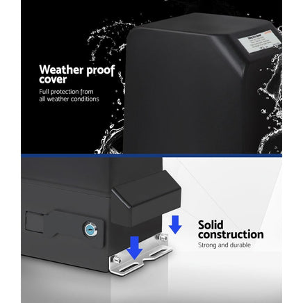 Auto Electric Sliding Gate Opener 1000KG Keypad 4M Rails Kings Warehouse 
