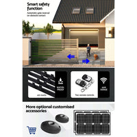 Auto Electric Sliding Gate Opener 1200KG 4M Rails Kings Warehouse 