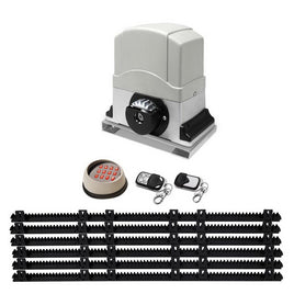 Auto Electric Sliding Gate Opener 1200KG Keypad 6M Rails Kings Warehouse 