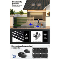 Auto Electric Sliding Gate Opener 1800KG 6M Rails Kings Warehouse 