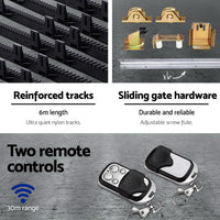 Automatic Sliding Gate Opener & Hardware Kit Gate Openers Kings Warehouse 