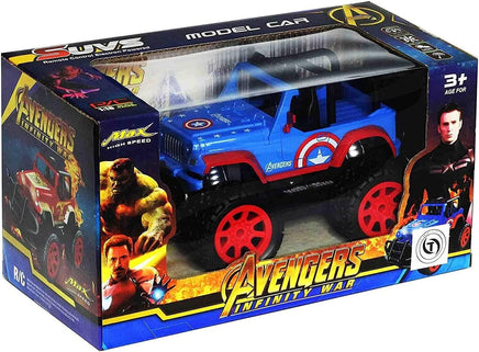 Avengers Infinity War Jeep Remote Control Car 1:18 3+ Kings Warehouse 