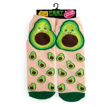 Avocado Feet Speak Socks Kings Warehouse 