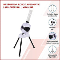 Badminton Robot Automatic Launcher Ball Machine Kings Warehouse 