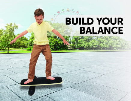 Balance Board Trainer with Stopper Wobble Roller Kings Warehouse 