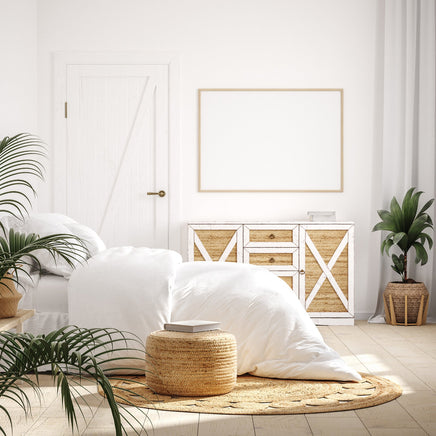 Balmain 1000 Thread Count Hotel Grade Bamboo Cotton Quilt Cover Pillowcases Set - King - White Bedding Kings Warehouse 