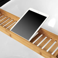Bamboo Bath Caddy, Tray,Organiser Natural Kings Warehouse 