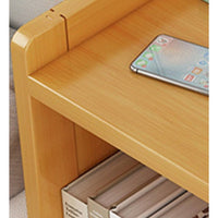 Bamboo Bedside Table Nightstand Storage Bedroom Sofa Side Stand Kings Warehouse 