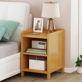Bamboo Bedside Table Nightstand Storage Bedroom Sofa Side Stand Kings Warehouse 