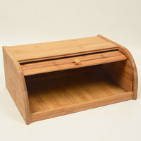 Bamboo Bread Bin Storage Box Kitchen Loaf Pastry Container Kings Warehouse 