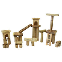 Bamboo Building set with house Kings Warehouse 