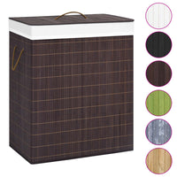 Bamboo Laundry Basket Brown 100 L Kings Warehouse 