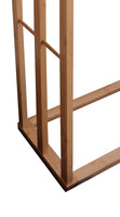 Bamboo Towel Bar Metal Holder Rack 3-Tier Freestanding for Bathroom and Bedroom Kings Warehouse 